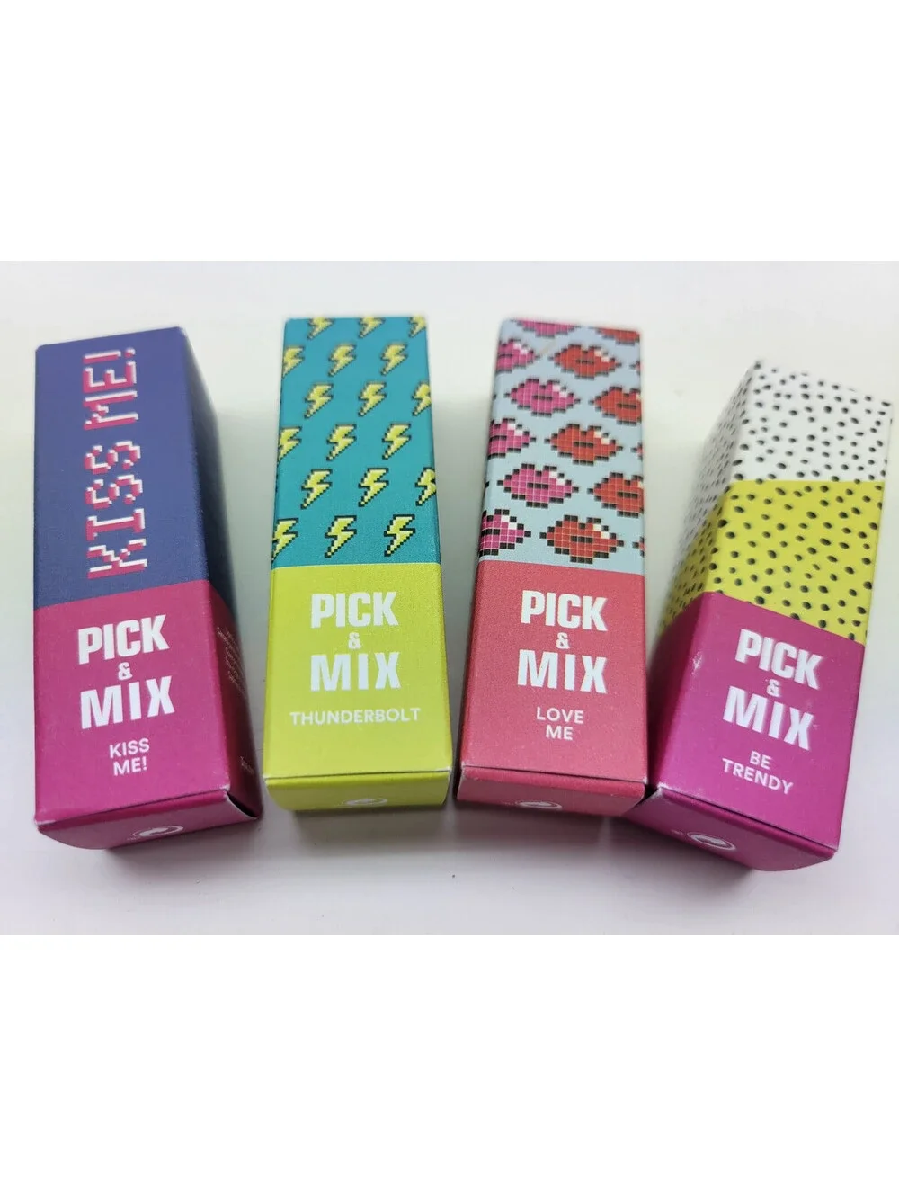 4pc 3INA Pick & Mix Lipstick Case Cardboard   ** Brand New in Box **